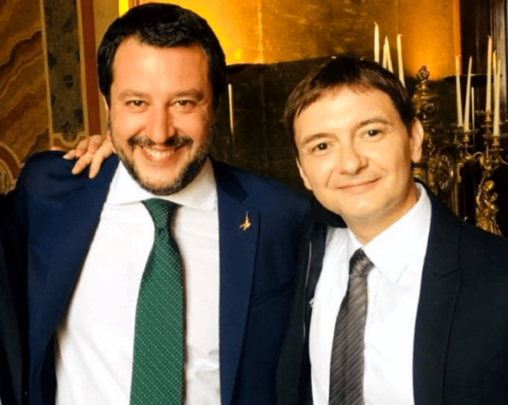 Matteo Salvini e Luca Morisi