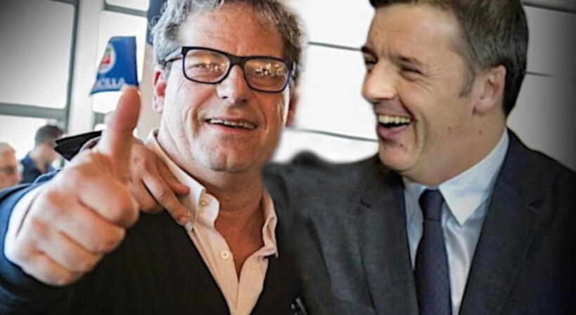 Gianfranco Miccichè e Matteo Renzi