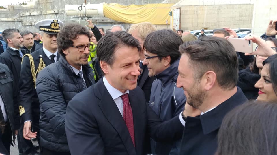 Toninelli, Conte e Cancelleri